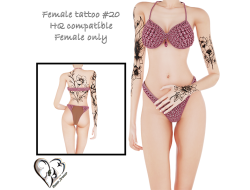 Female Tattoo Xx