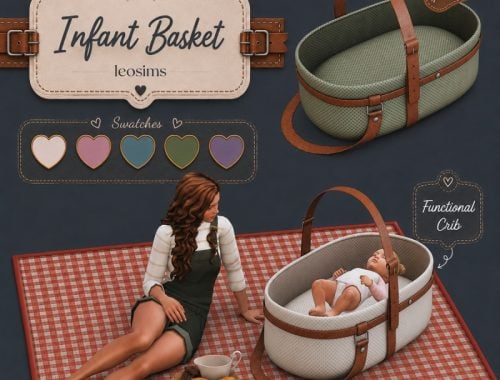 Infant Basket Crib