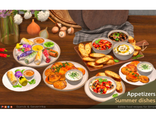 Summer Gourmet Appetizers By Somik_severinka