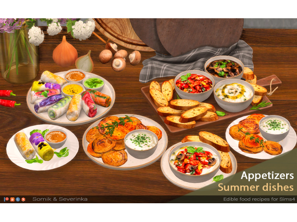 Summer Gourmet Appetizers By Somik_severinka
