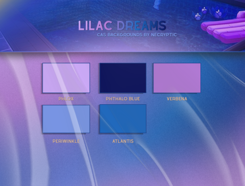 Lilac Dreams CAS Background Set