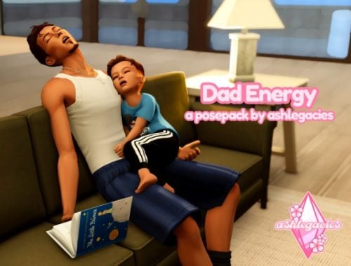 Dad Energy Posepack