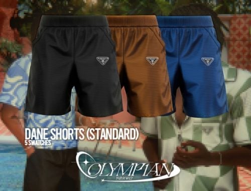 Olympian - Dane Prada  Men's Shorts (standard Version)