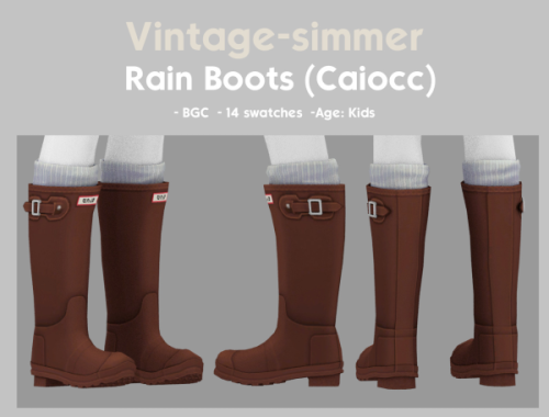 Rain Boots