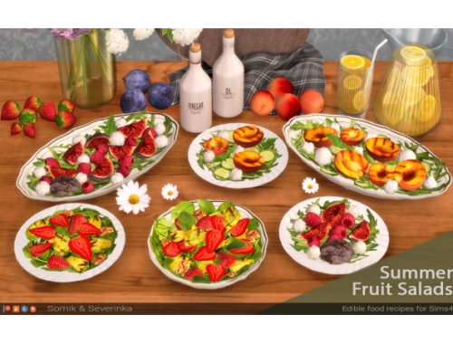 Summer Fruit Salads By Somik-severinka