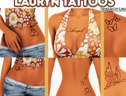 Lauryn Tattoos By Lucielousims