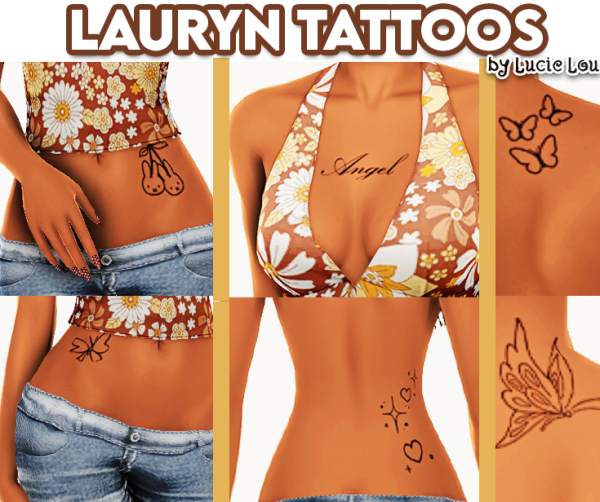 Lauryn Tattoos By Lucielousims
