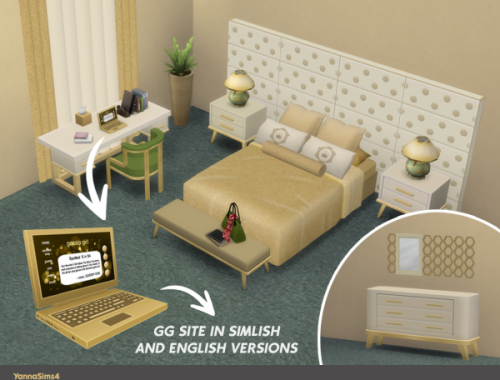 Serena Bedroom, Gossip Girl-inspired Set