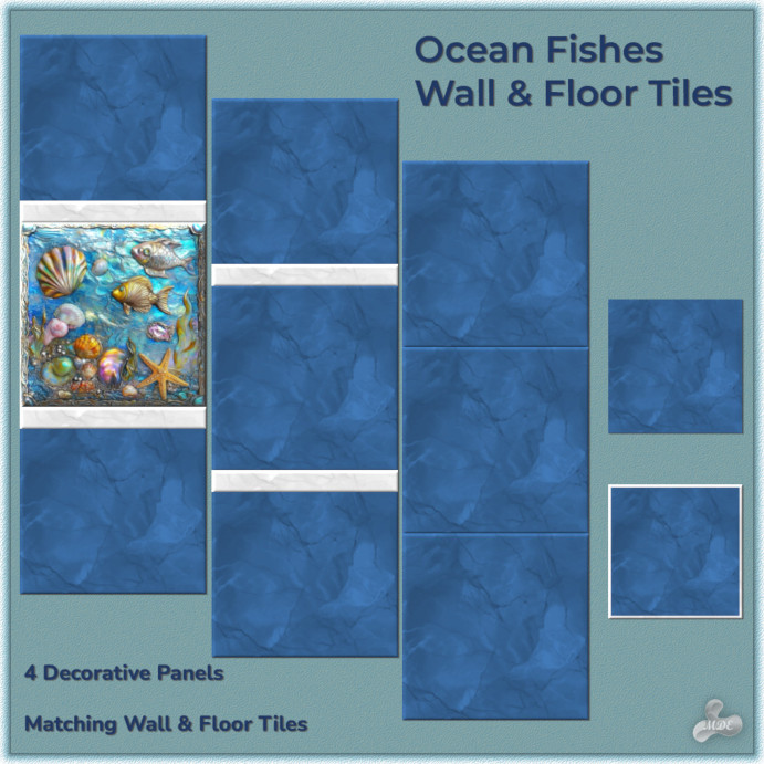 Ocean Fishes Tiles