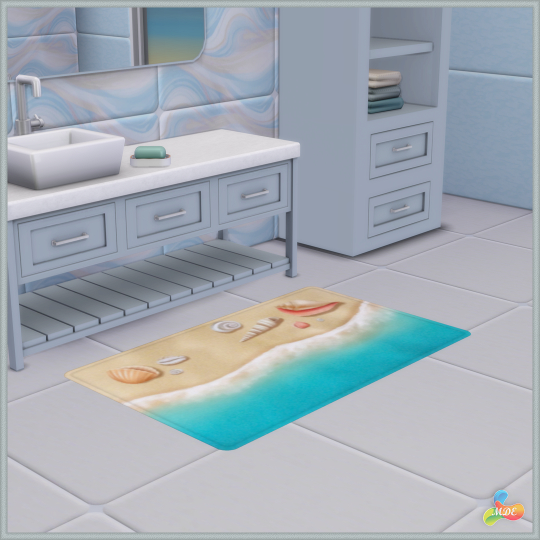 July Coastal Bathroom Rugs - Image 2