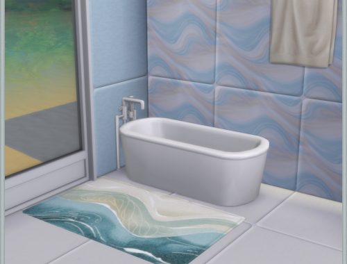 July Coastal Bathroom Rugs