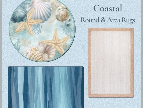 July Coastal Round & Area Rugs