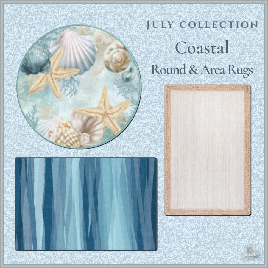 July Coastal Round & Area Rugs
