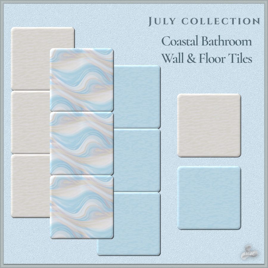 July Coastal Bathroom Wall & Floor Tiles
