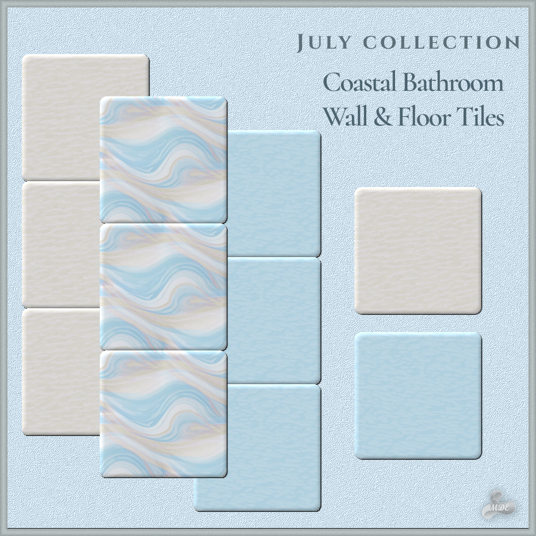 July Coastal Bathroom Wall & Floor Tiles