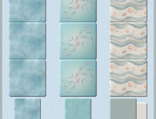 July Coastal Bathroom Wall & Floor Tiles
