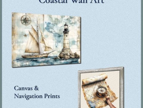 July Coastal Wall Art