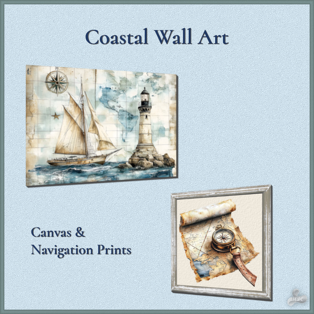 July Coastal Wall Art