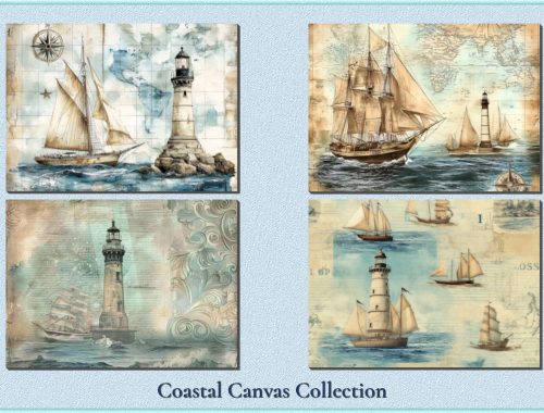 July Coastal Wall Art