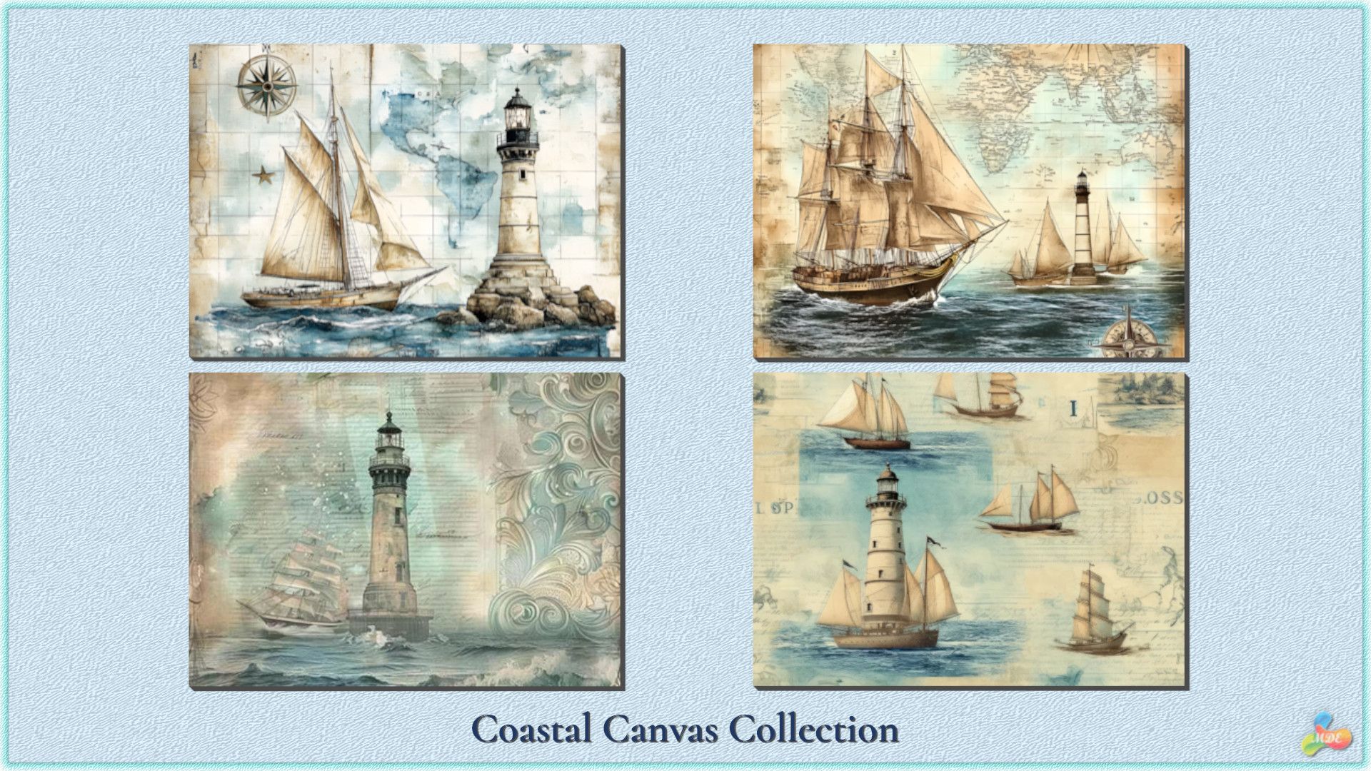 July Coastal Wall Art - Image 4