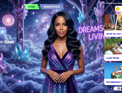Aaliyah Main Menu