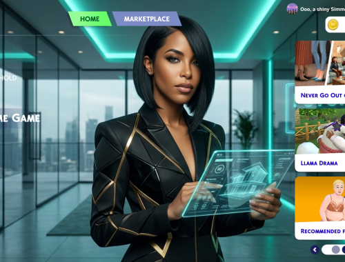 Aaliyah Main Menu