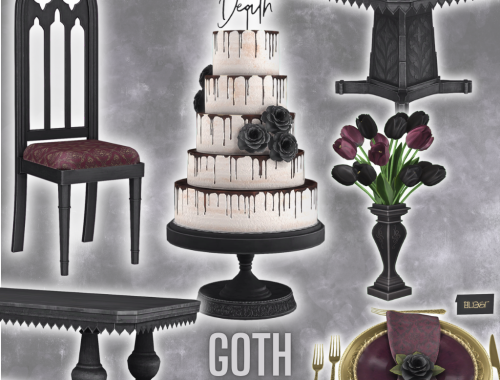 Goth Wedding Reception