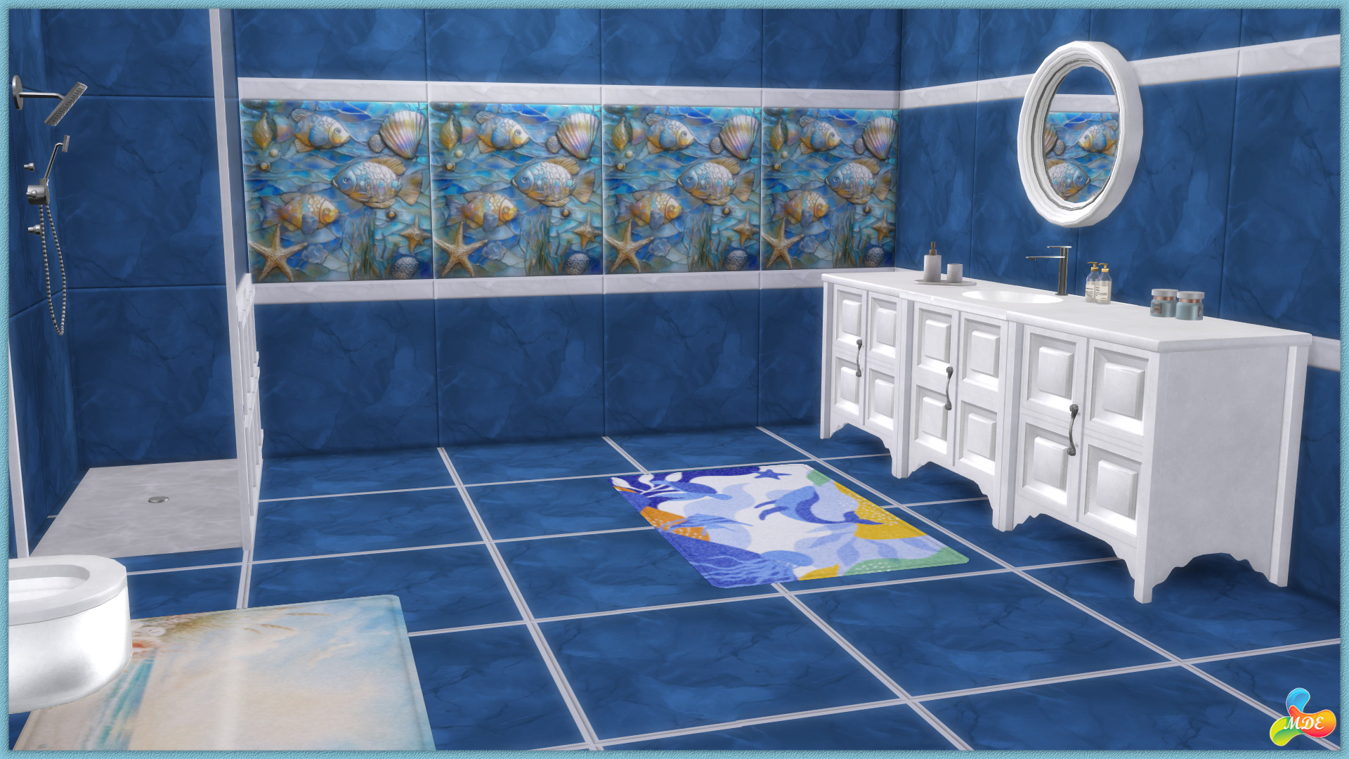 Ocean Fishes Tiles - Image 2
