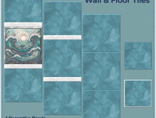 Ocean Waves Tiles