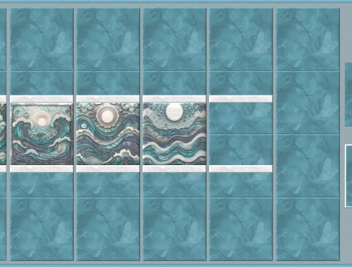 Ocean Waves Tiles