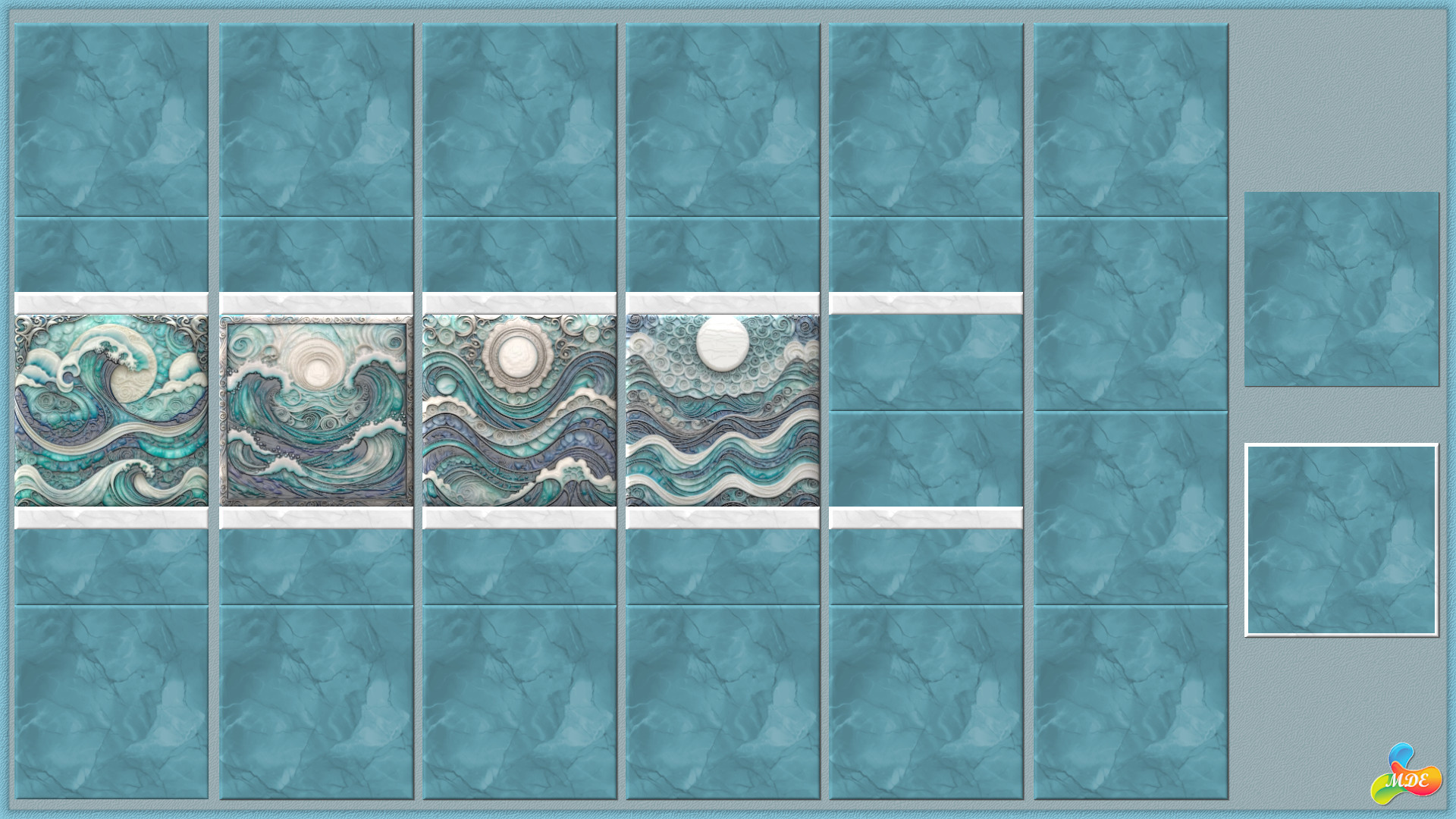 Ocean Waves Tiles - Image 3