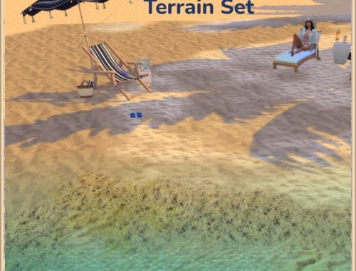 Beach Sand Terrain Set