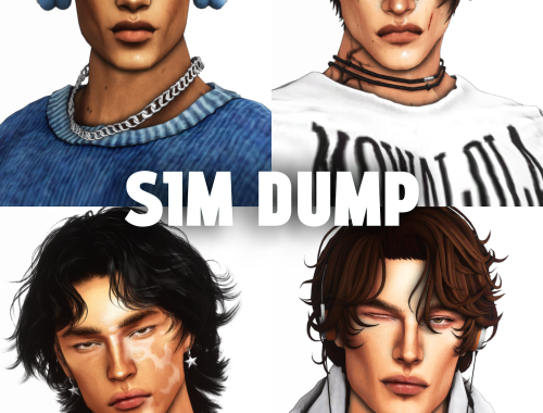 4 Male Sims Dump | By Mouseemickey22