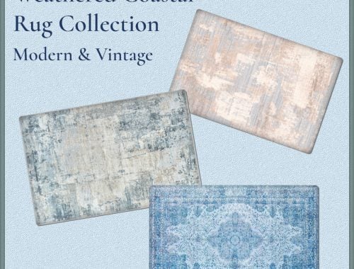 July Coastal Weathered Rug Collection