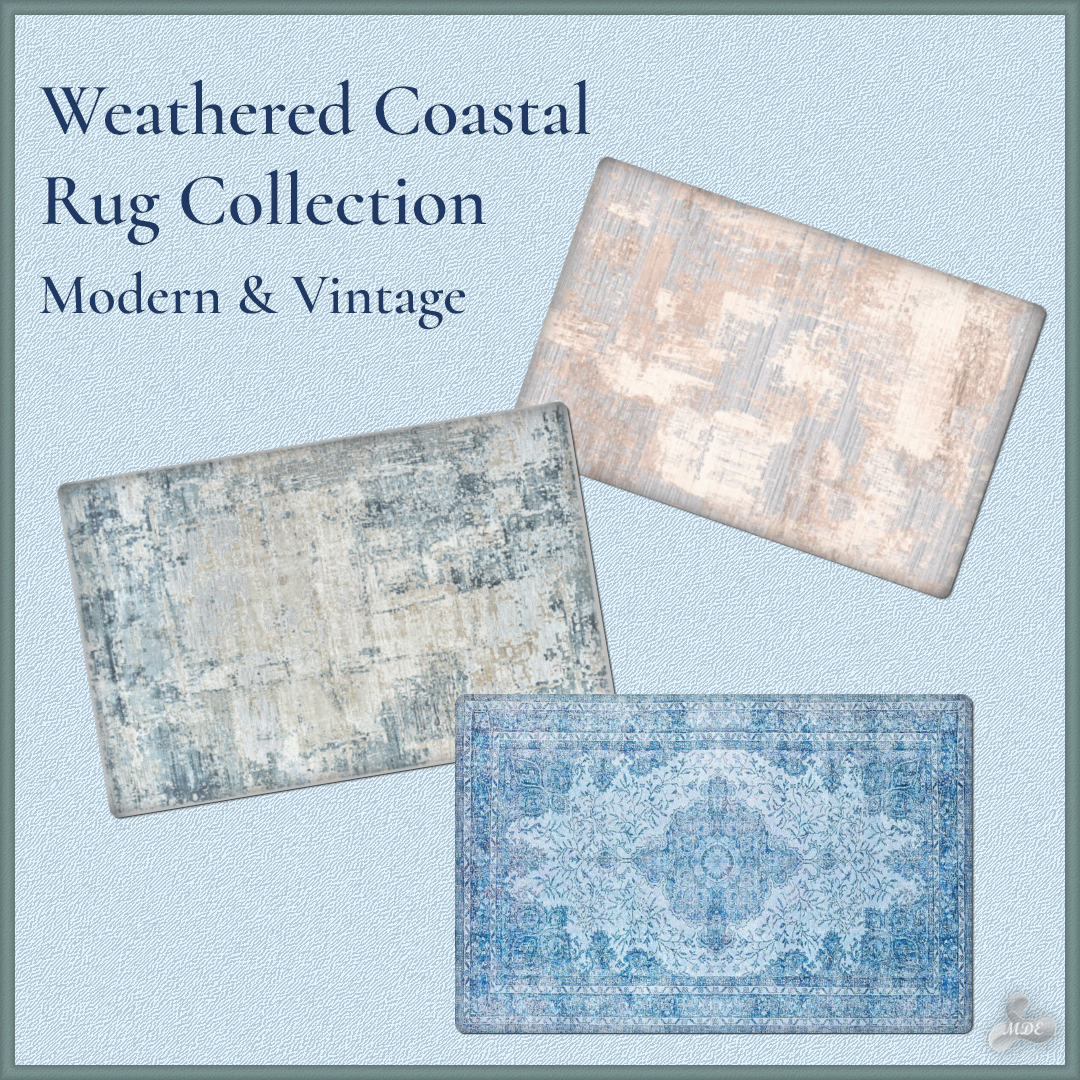 July Coastal Weathered Rug Collection
