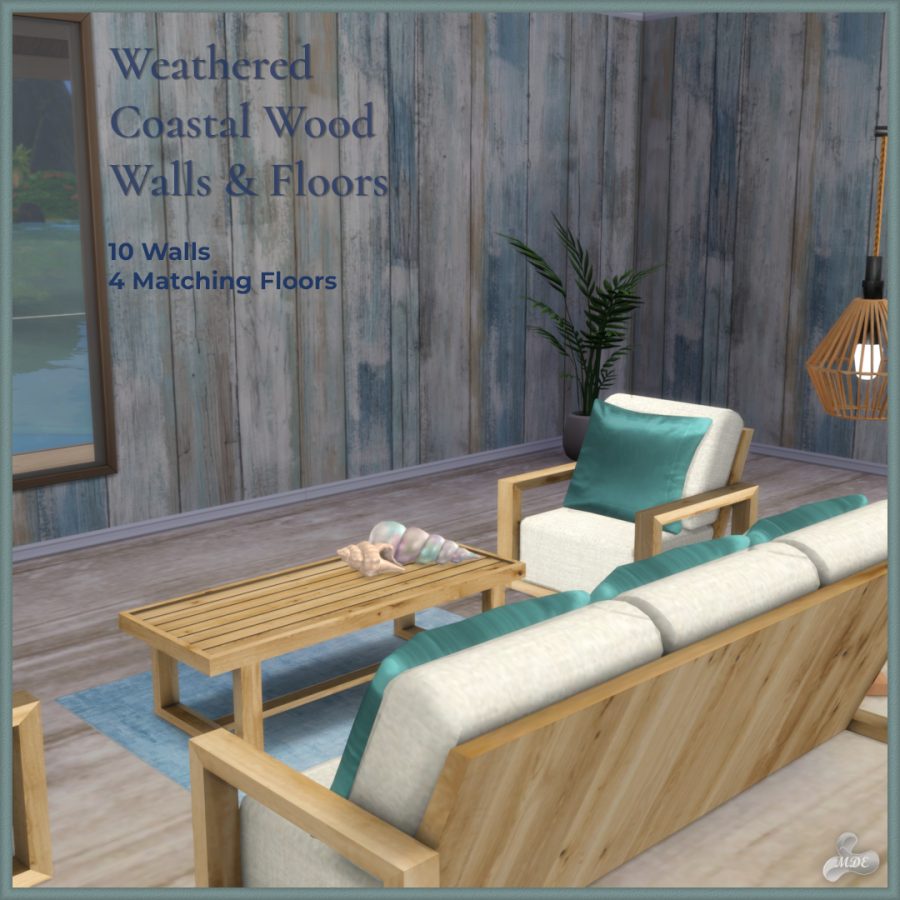 July Weathered Coastal Wood Collection