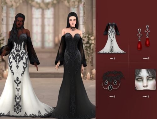 Carmilla Goth Wedding Lookbook