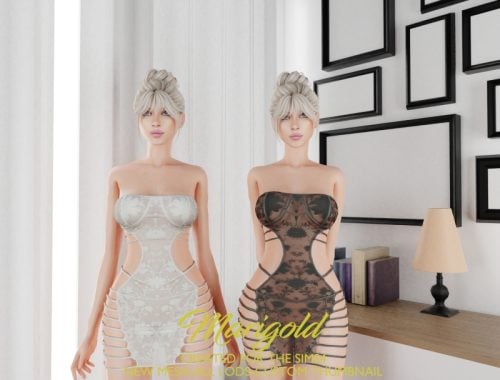 Marigold Ts4_victoria Dress Lace
