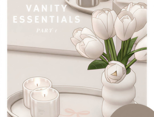 Vanity Essentials Cc Part 1 By Mochiimoss