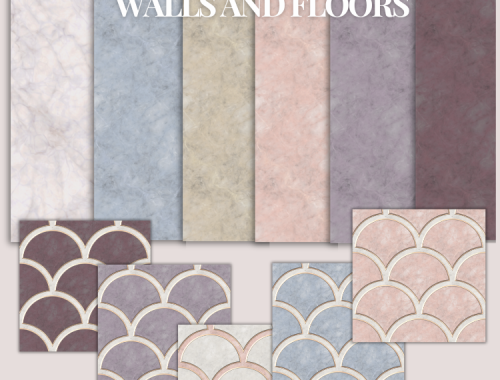 Pearl Bathroom Marble Floors and Walls