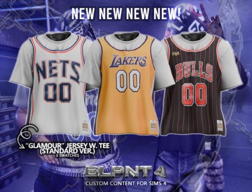 Bluprnt - "glamour" Jersey W. Tee (standard Version)
