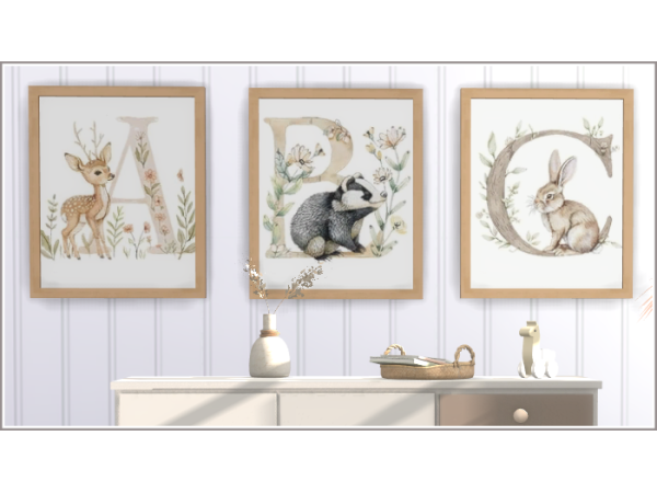 Cute Animals Alphabet