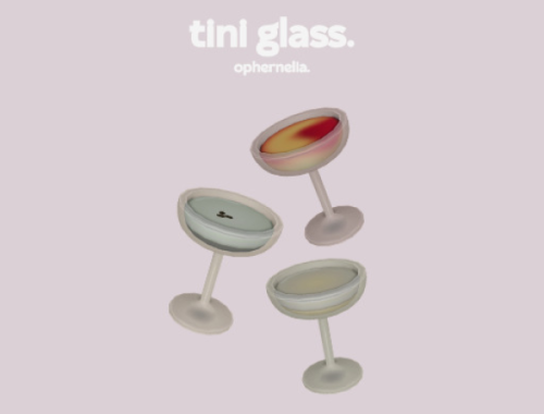 Tini Glass By Ophernelia.