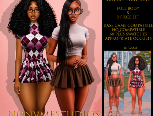 Match Time Sets By Nonvmestudios