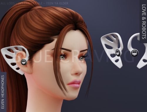 Blue Craving - Elven Headphones