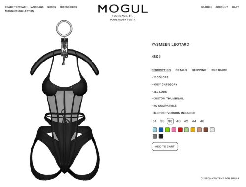 Mogul - Yasmeen Leotard (patreon Exclusive)