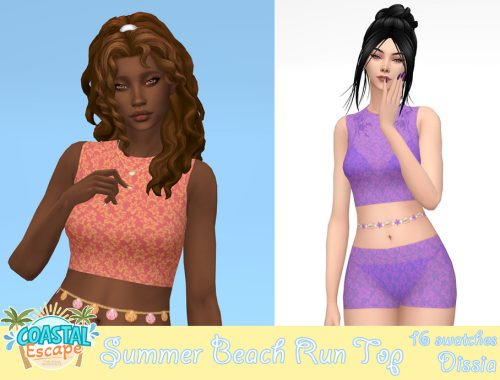 Summer Beach Run Top