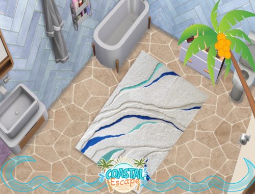 Coastal Escape - Wave Rug