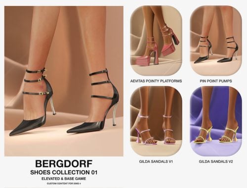 Bergdorf - Pin Point Pumps