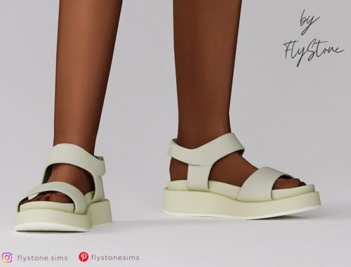 Child Platform Strap Sandals